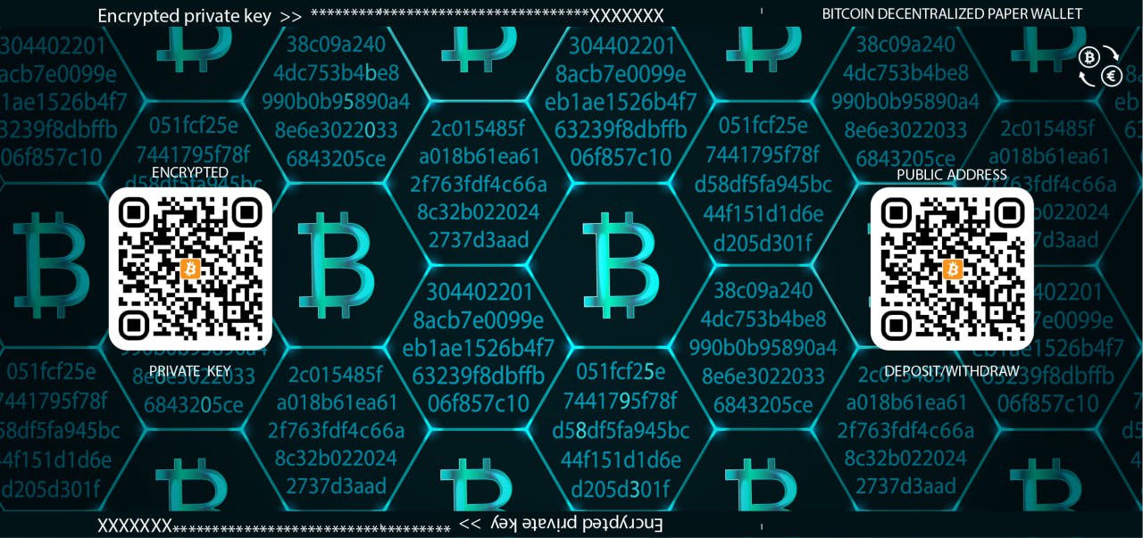 Satoshi Paper Wallet